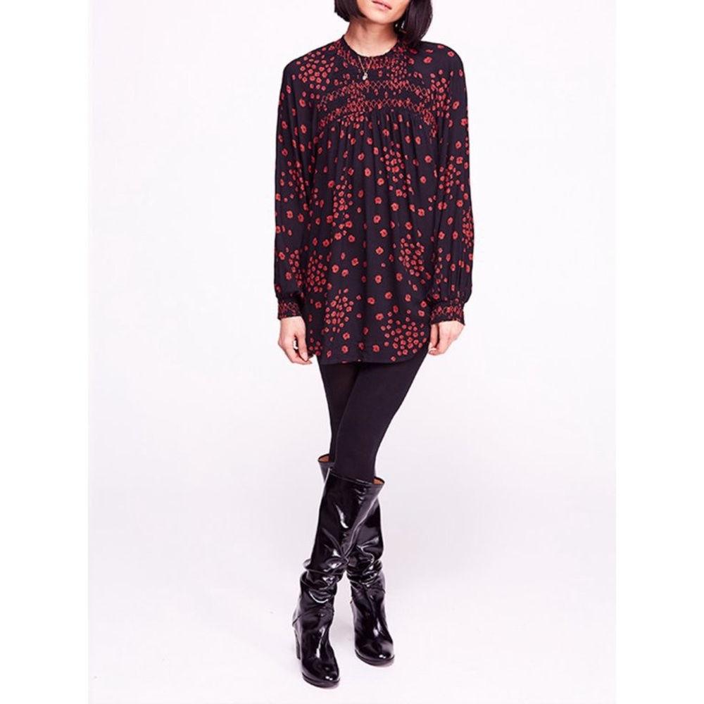 Free People Flowers in Her Hair Tunic Size XS